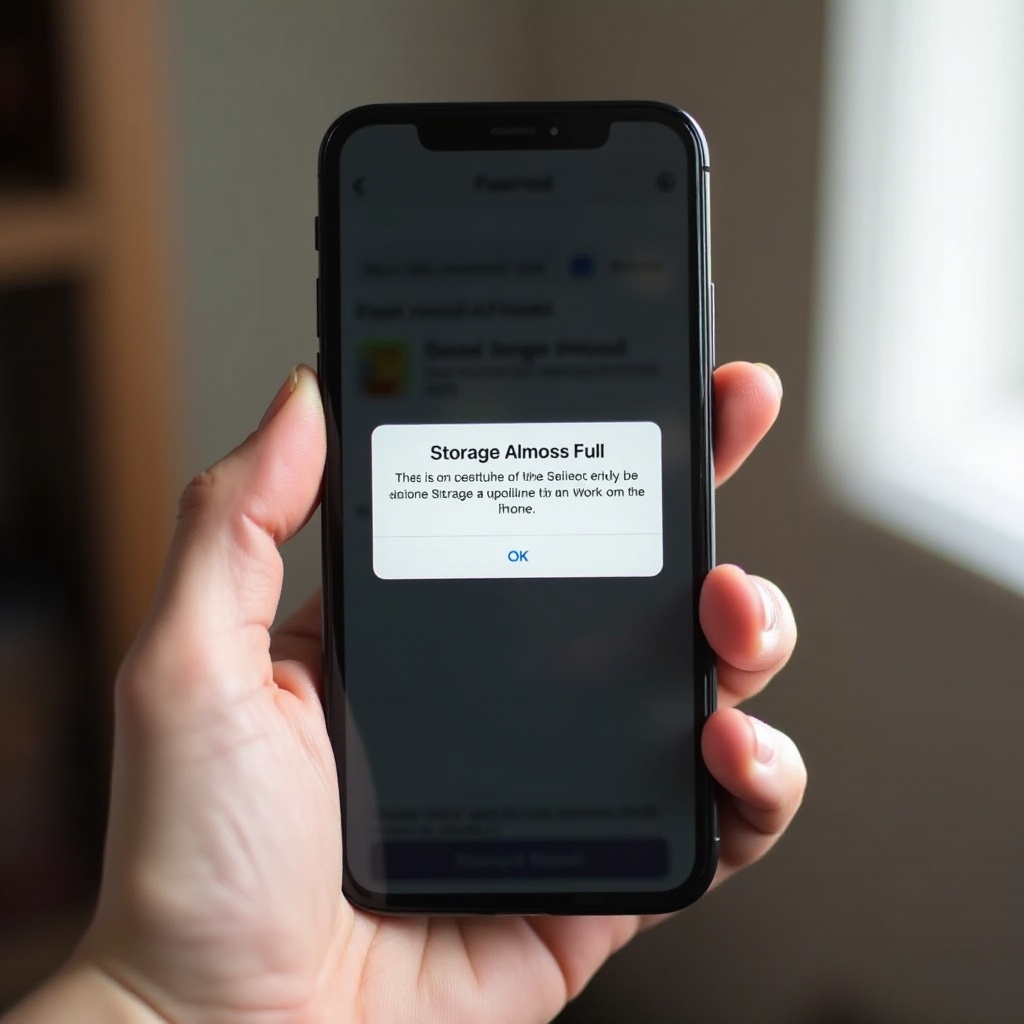 volumegebruiker heeft geen ruimte meer op de iPhone