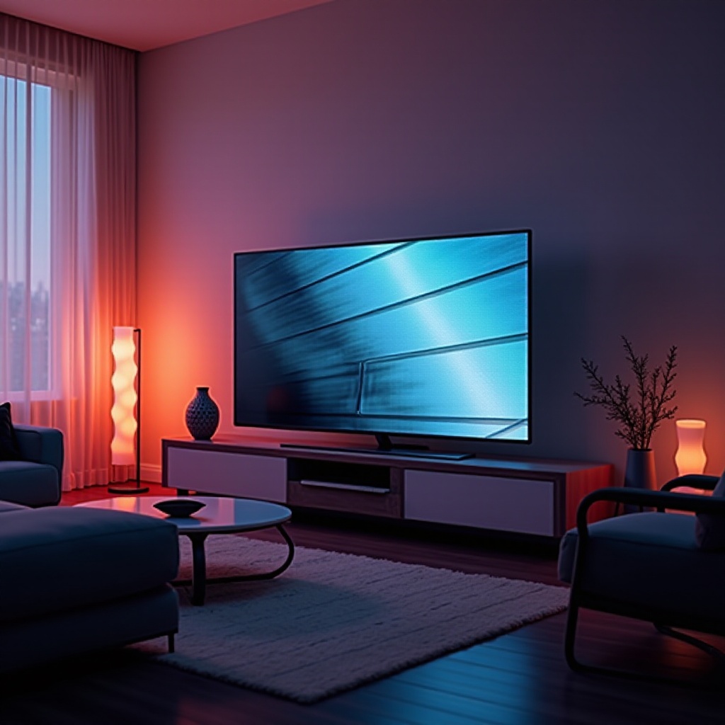 linhas pretas na TV Samsung