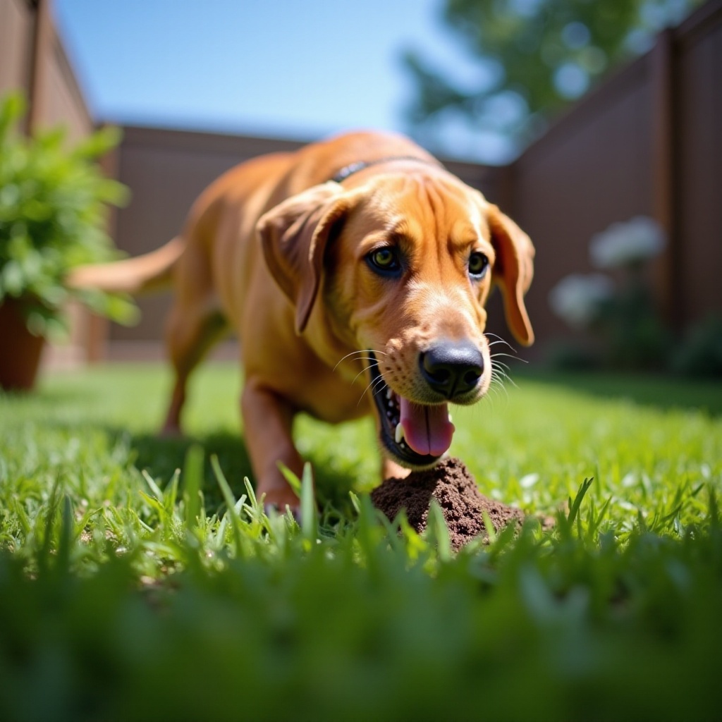 why do dogs cover their poop
