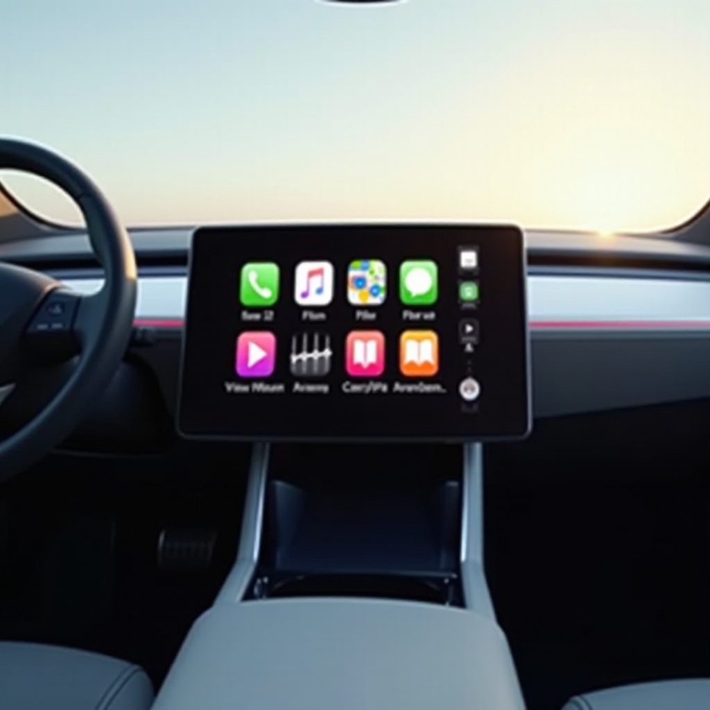 Hat Rivian Apple CarPlay