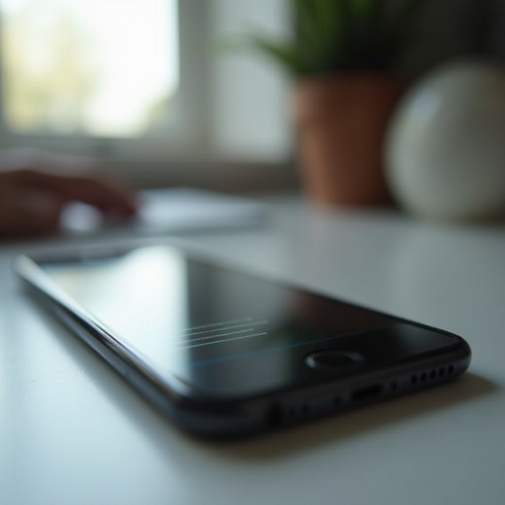 how to fix white lines on iphone screen