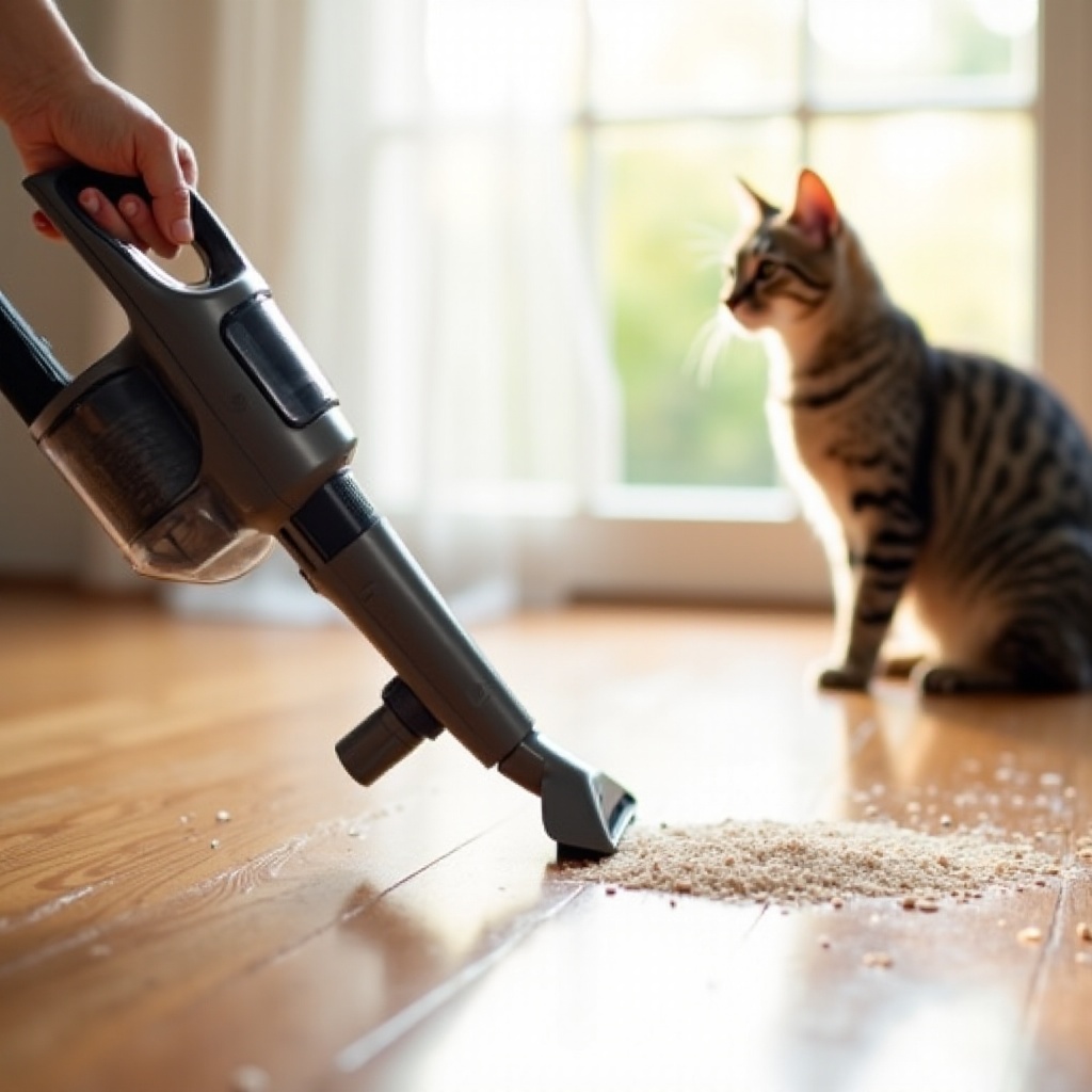 melhor aspirador de mão para areia de gato
