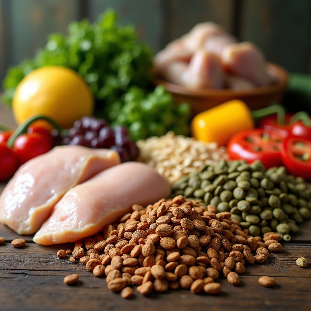 que signifie le repas de poulet dans la nourriture pour chiens