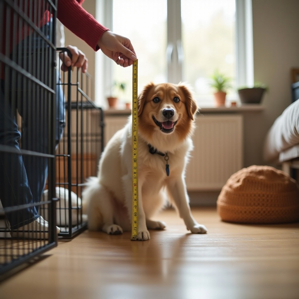 hoe meet u een hondenbench