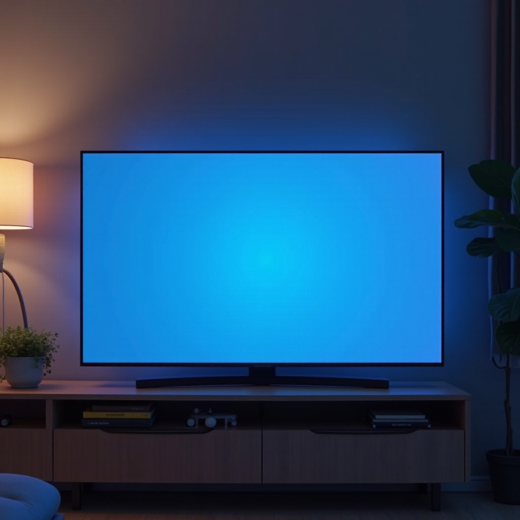 waarom heeft mijn LG-tv een blauwe tint