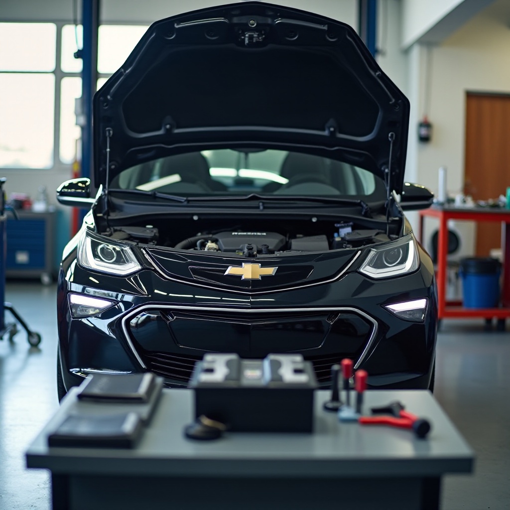 remplacement de la batterie chevy bolt