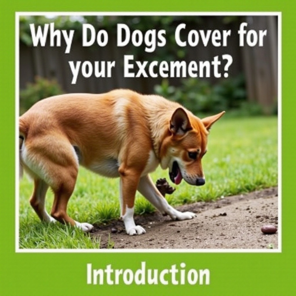 pourquoi les chiens recouvrent-ils leurs excréments