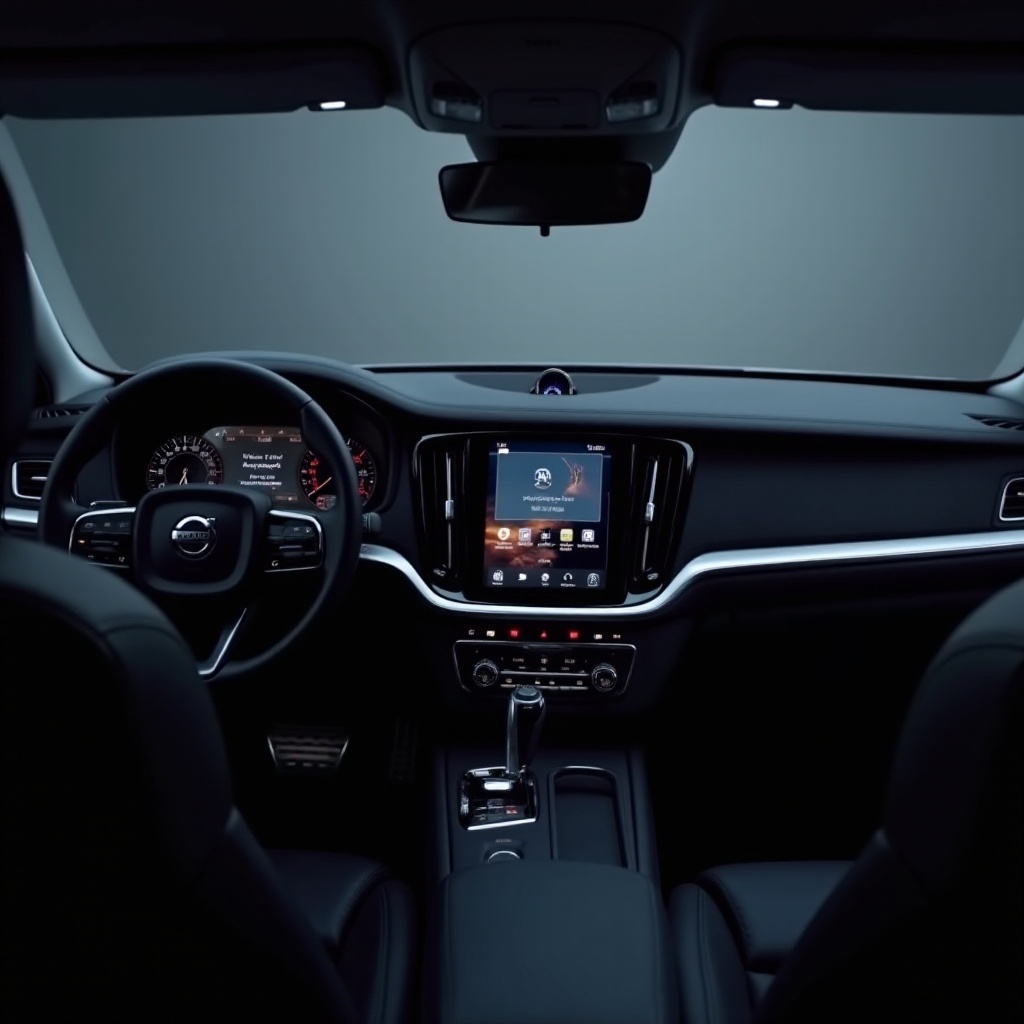 atualização do sistema de infotainment Volvo
