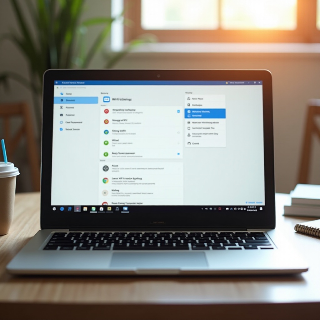 see my wifi password chromebook
