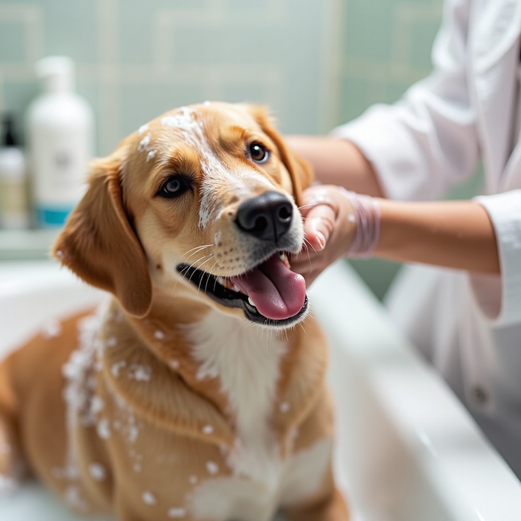 xampu para cães para irritação da pele