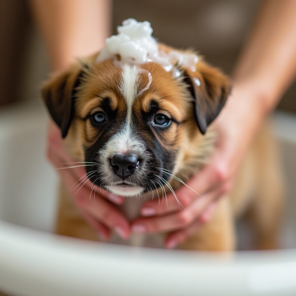 con cosa fare il bagno a un cucciolo
