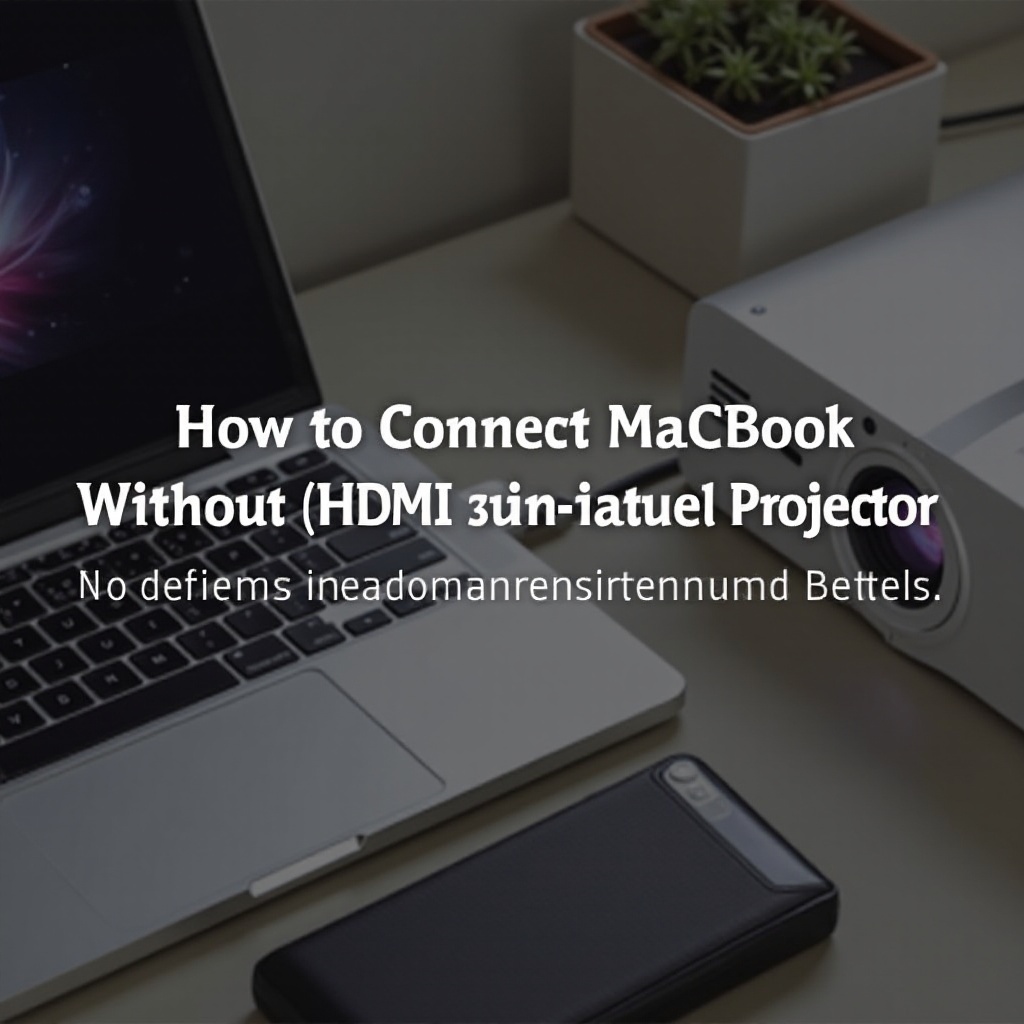 MacBook mit Nebula-Projektor ohne HDMI verbinden