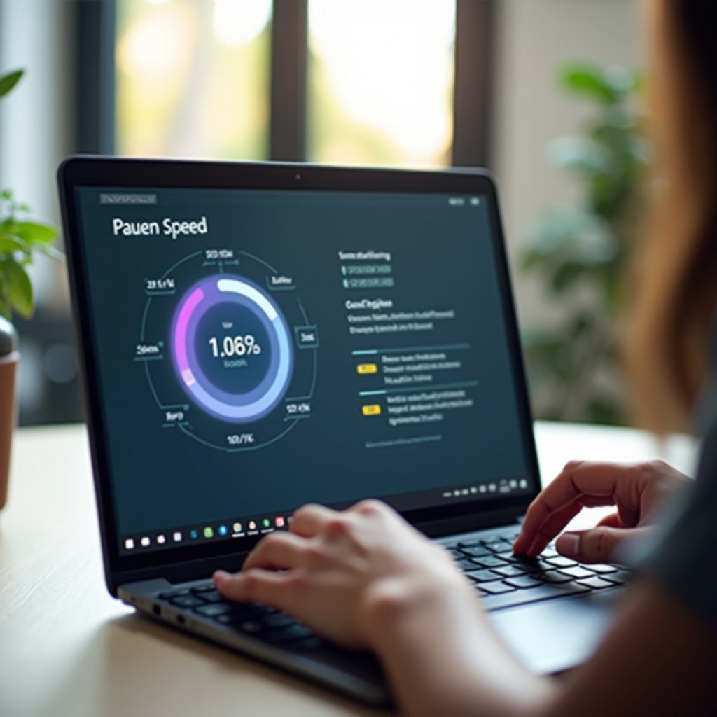 cómo averiguar la velocidad del procesador de tu chromebook