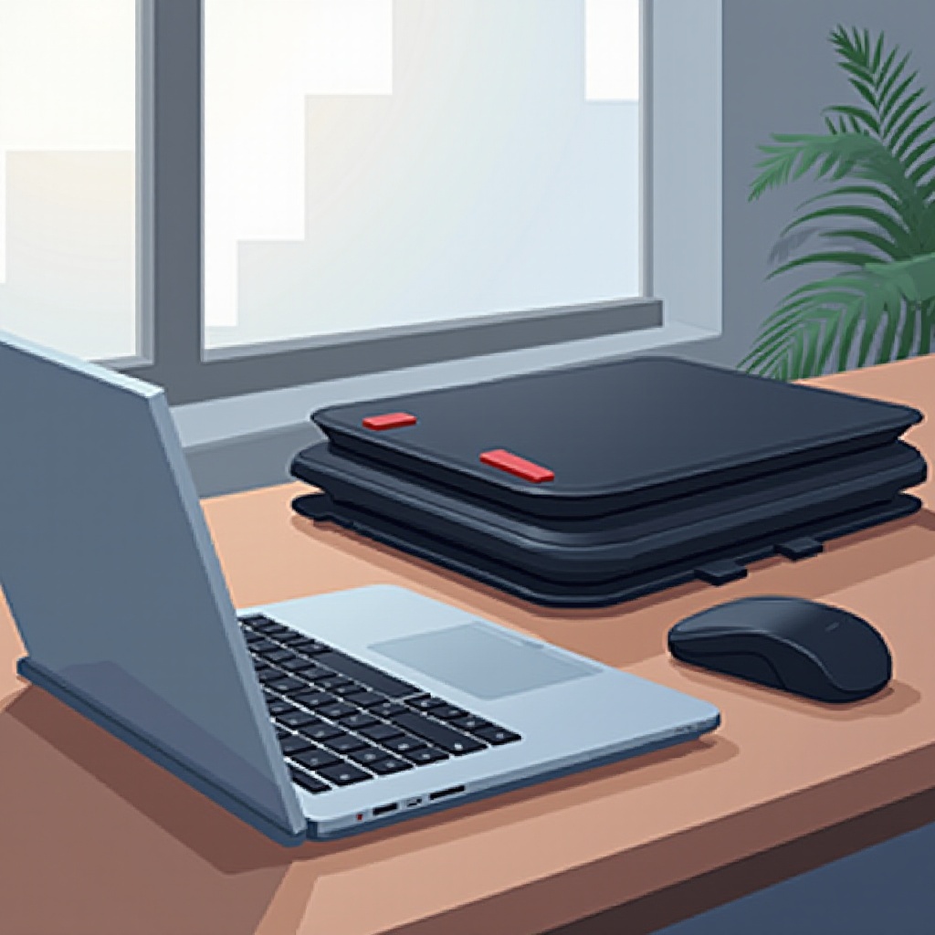 una custodia per laptop interferisce con il sistema di raffreddamento