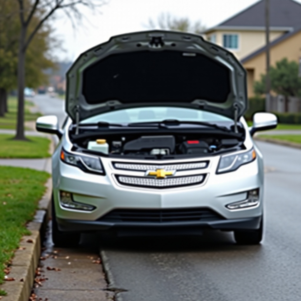 what happens when chevy volt battery dies