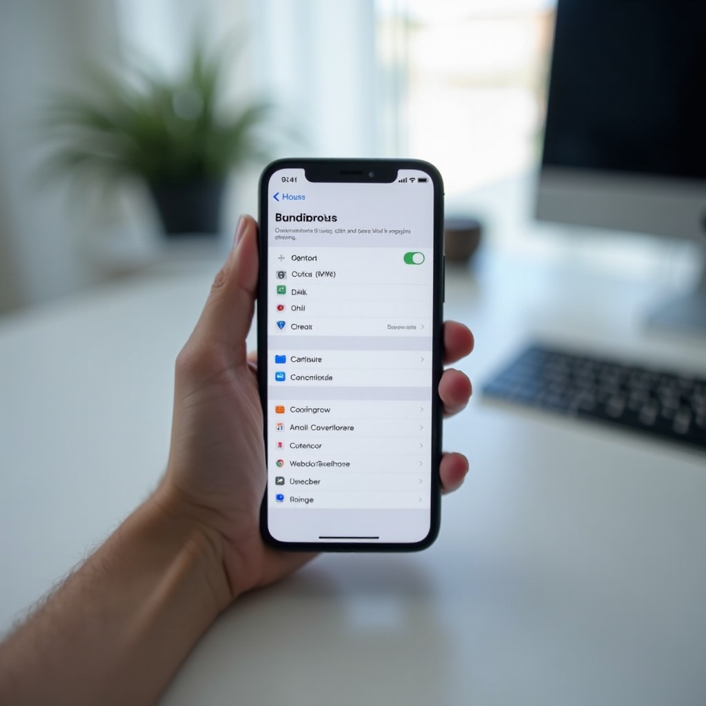 Safari op de iPhone blokkeren