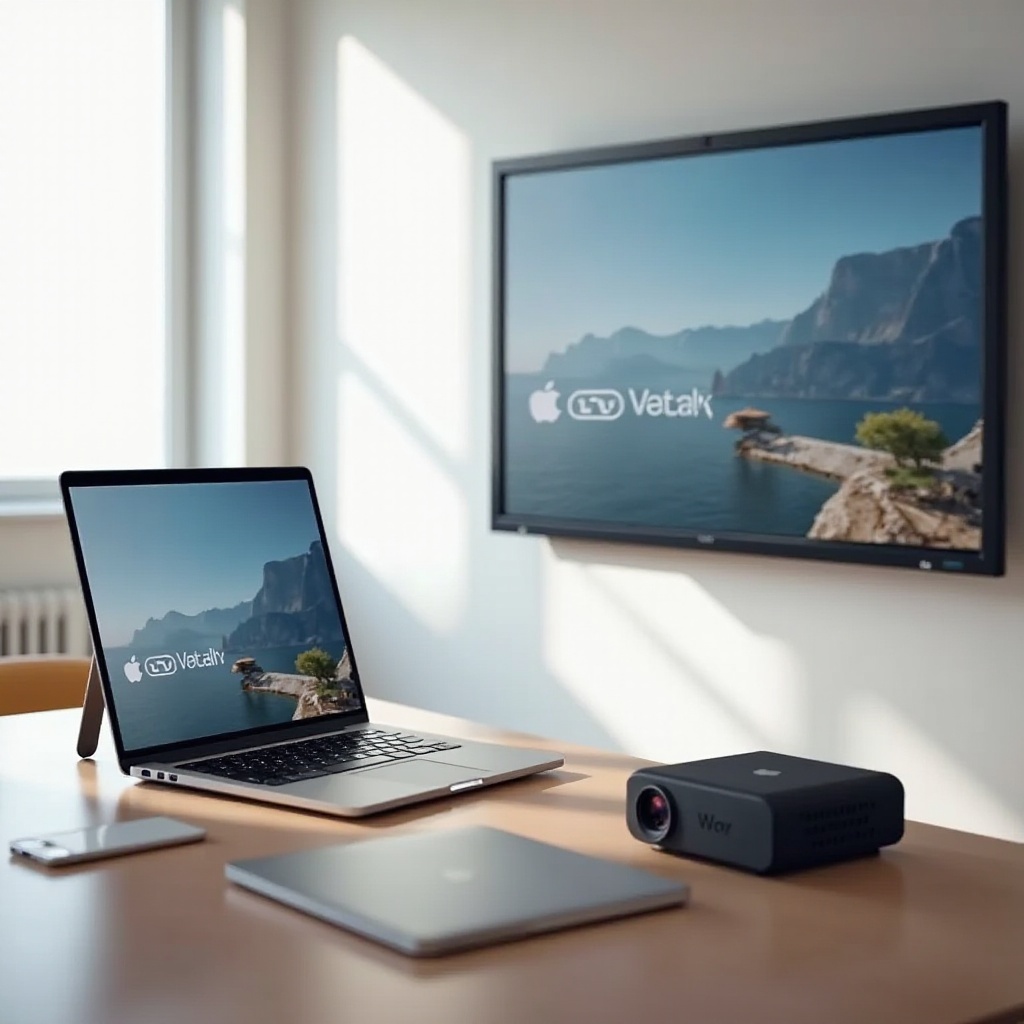 connect macbook to nebula projector without hdmi