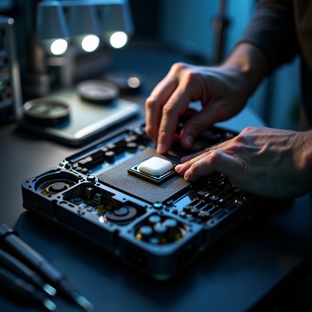 PS4-thermische pasta vervangen