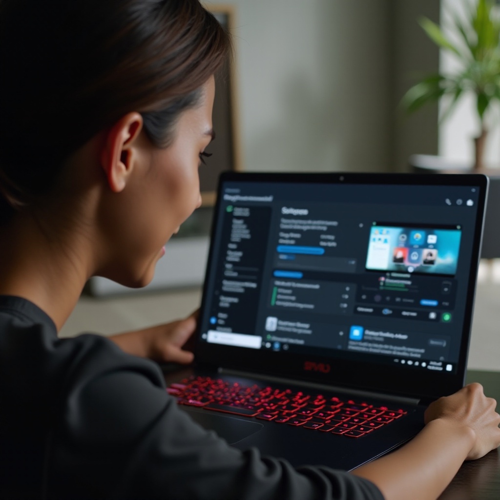 de gebruikersinterface van de Alienware-laptop met Windows 11 is erg traag