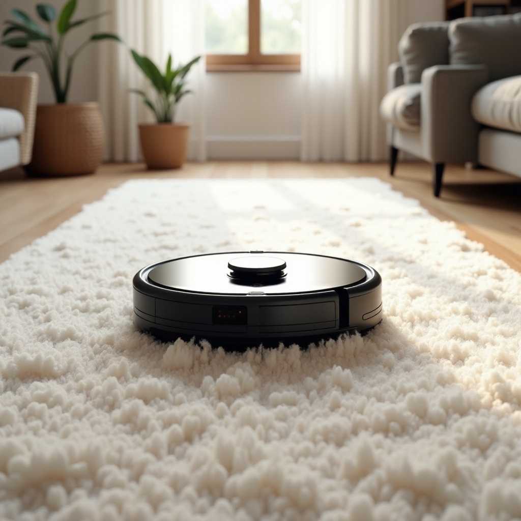 melhor aspirador robô para carpetes grossos