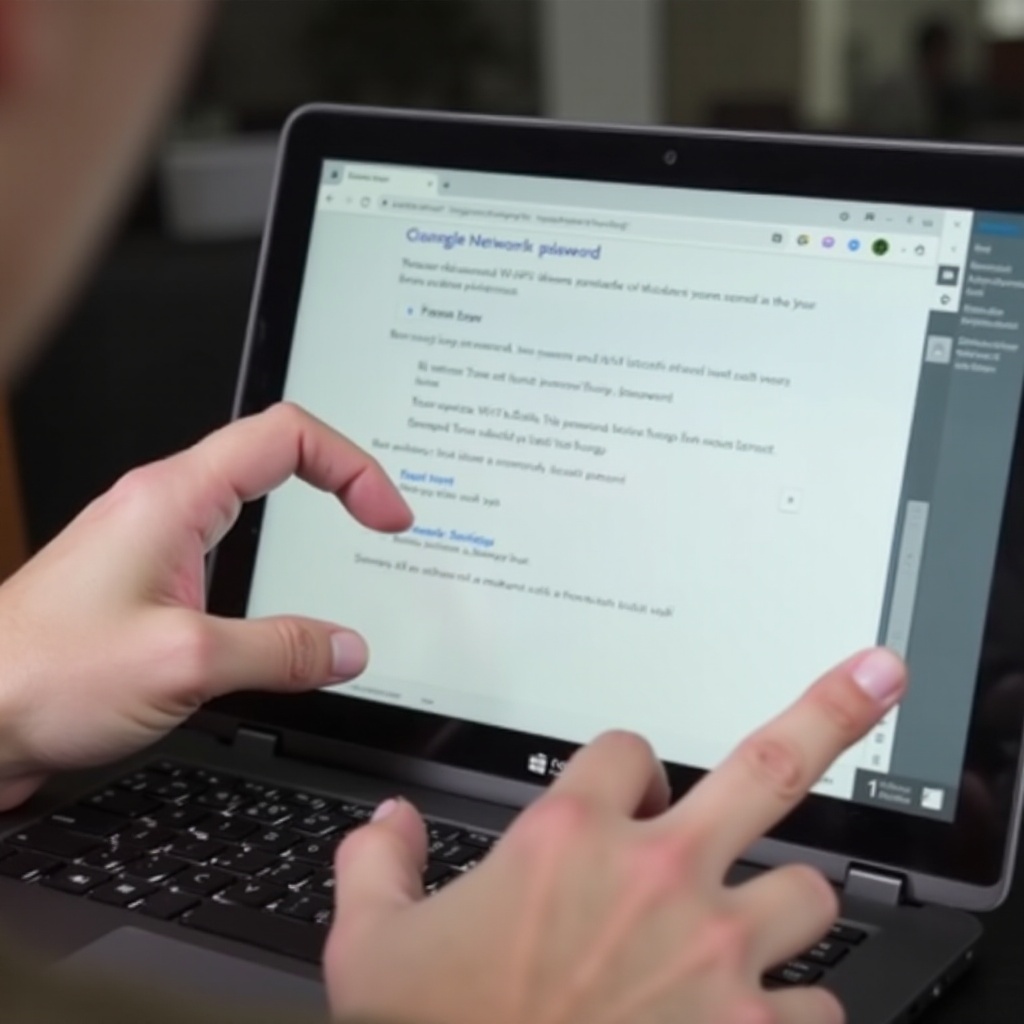 mein wlan-passwort chromebook sehen