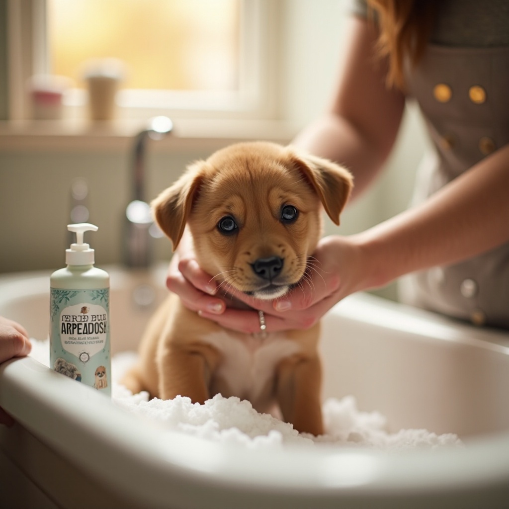 con qué bañar a un cachorro