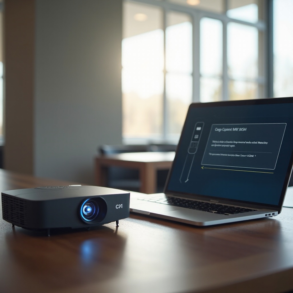 conectar el macbook al proyector nebula sin hdmi