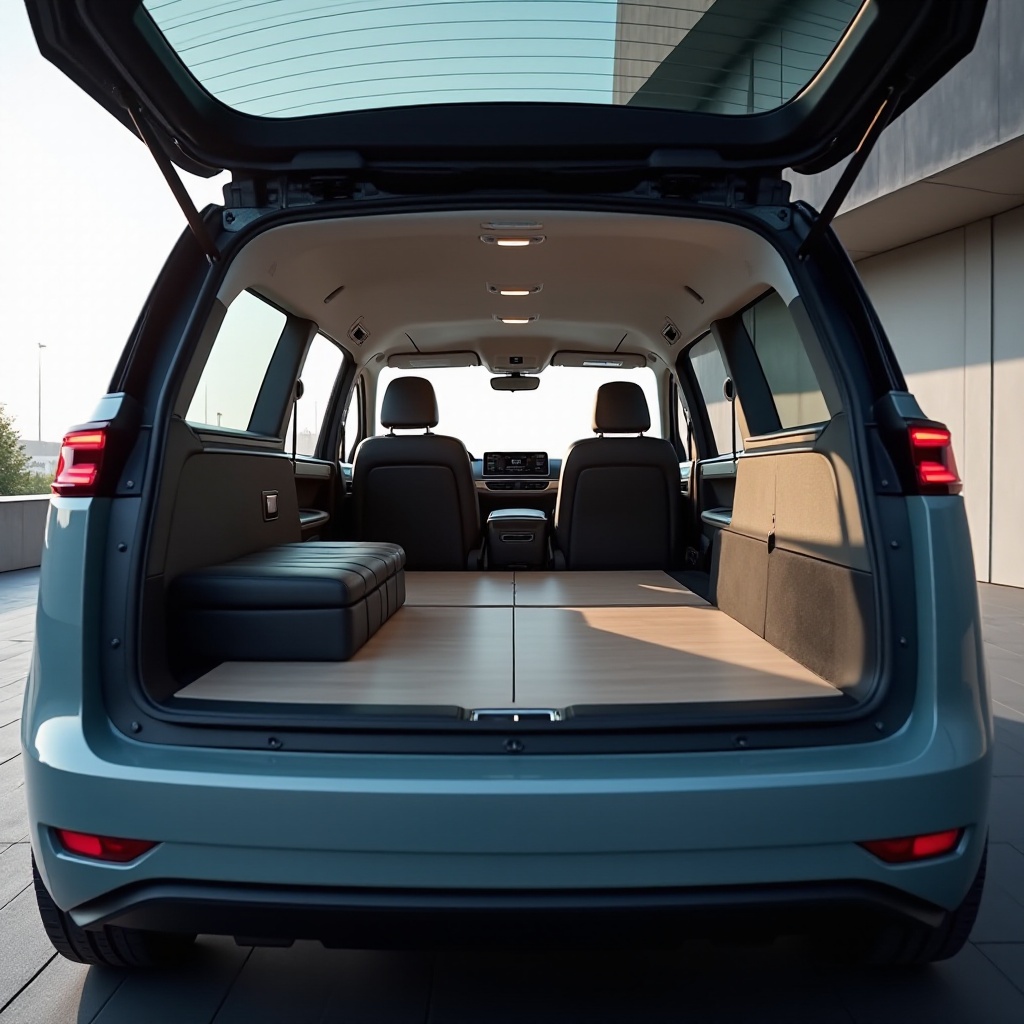 Laderaum des Volkswagen ID Buzz