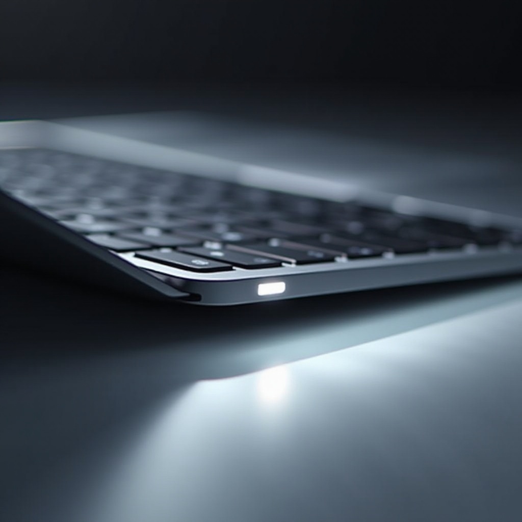 touch bar del macbook lampeggiante