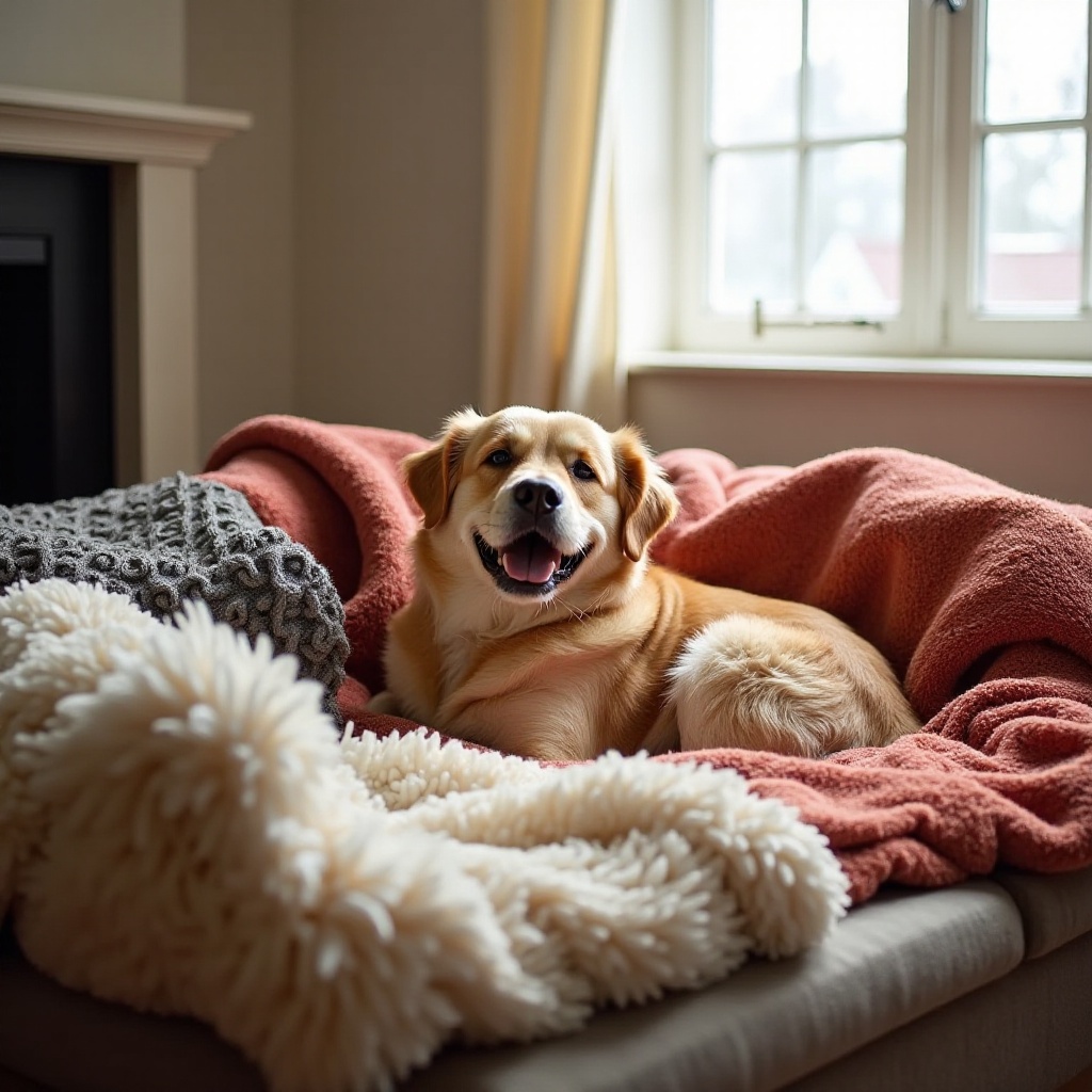 coperte calde per cani