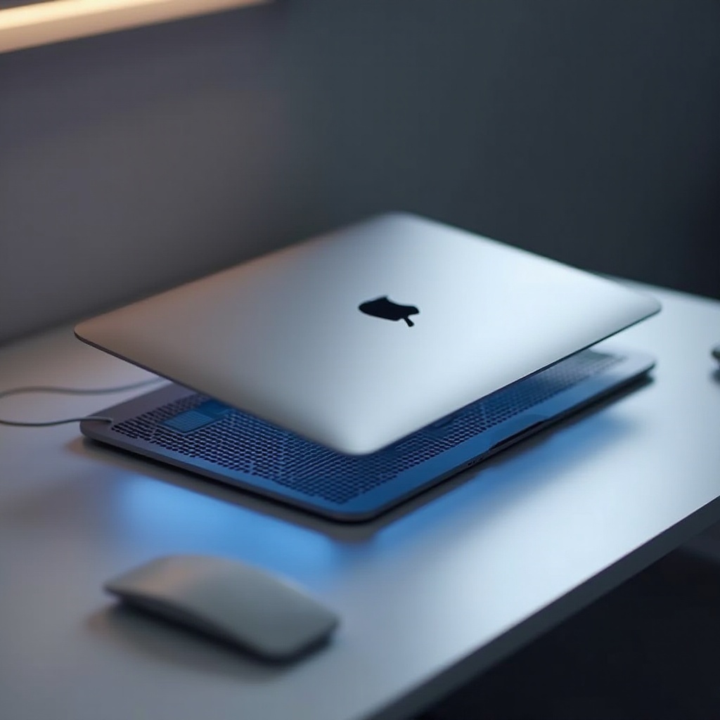 does a mac pro laptop case interfere with cooling system