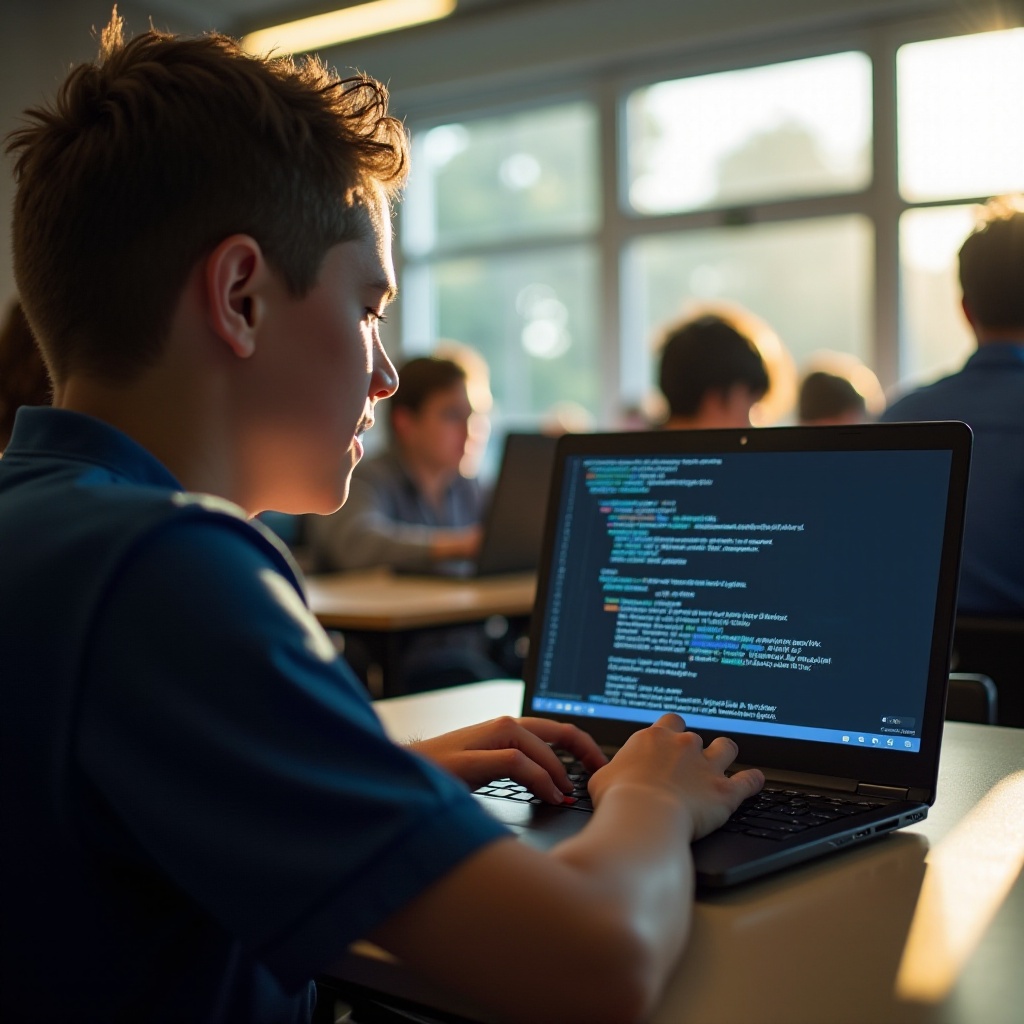 come sbloccare il Chromebook scolastico