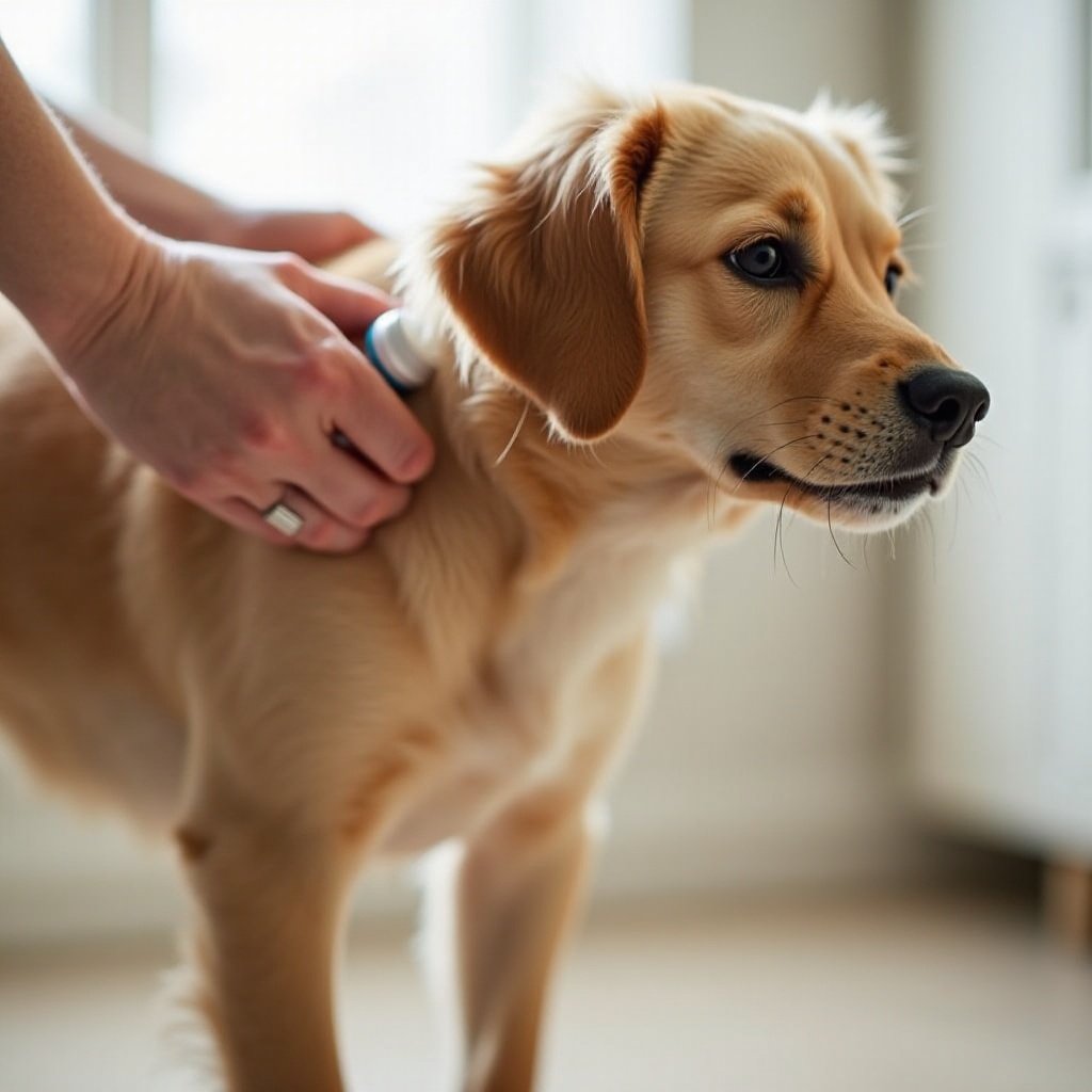 como funciona o tratamento para pulgas em cães