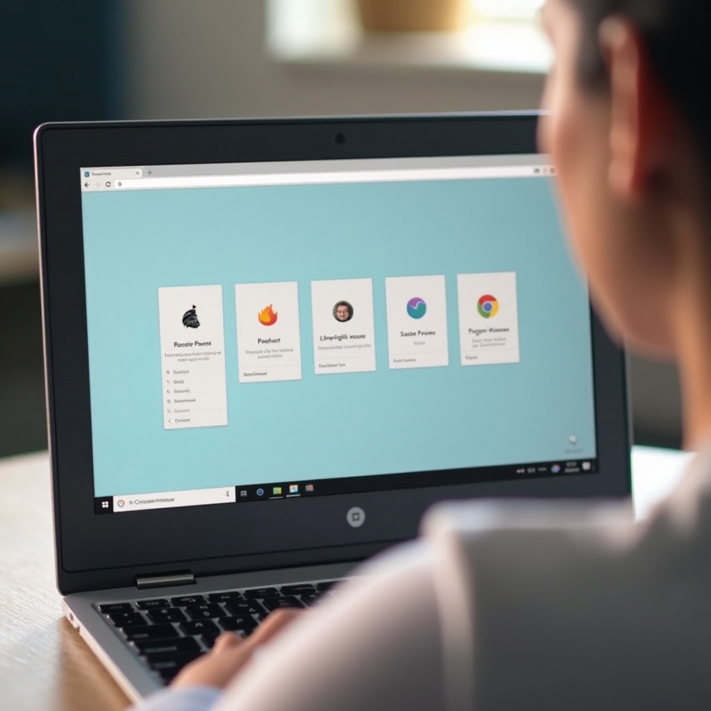 quale profilo stai usando su Chromebook