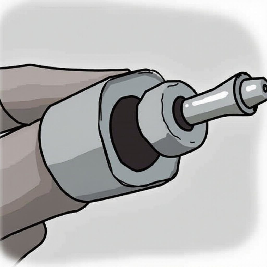 como remover um plugue de fone de ouvido quebrado da entrada de áudio