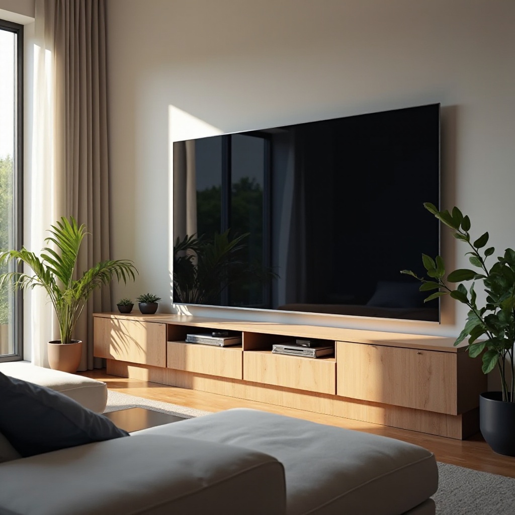 lignes noires sur la télévision Samsung