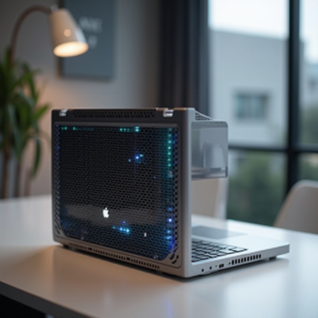 ¿interfiere una funda para laptop Mac Pro con el sistema de enfriamiento?