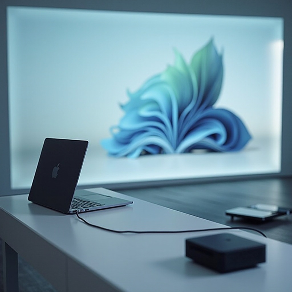 macbook verbinden met nebula-projector zonder hdmi