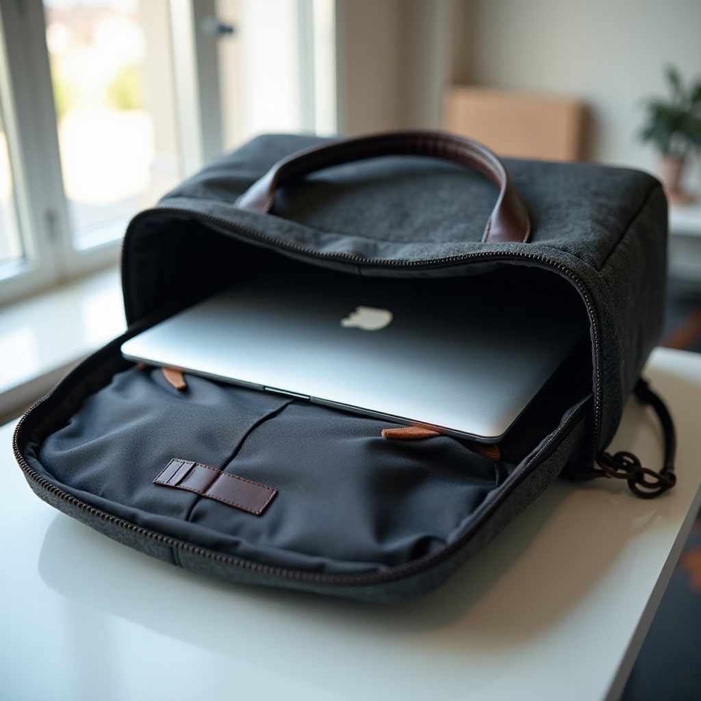 verstoort een laptoptas het koelsysteem