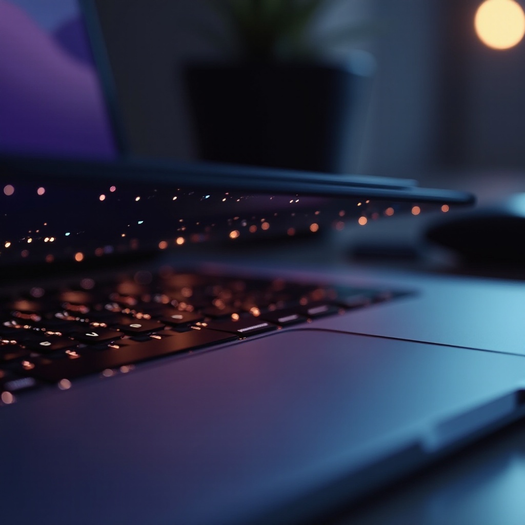 macbookin kosketuspalkki vilkkuu