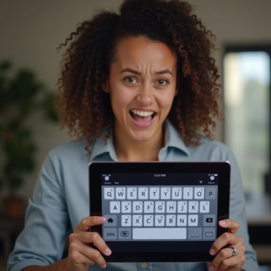 why is keyboard not coming up on onenote notebook