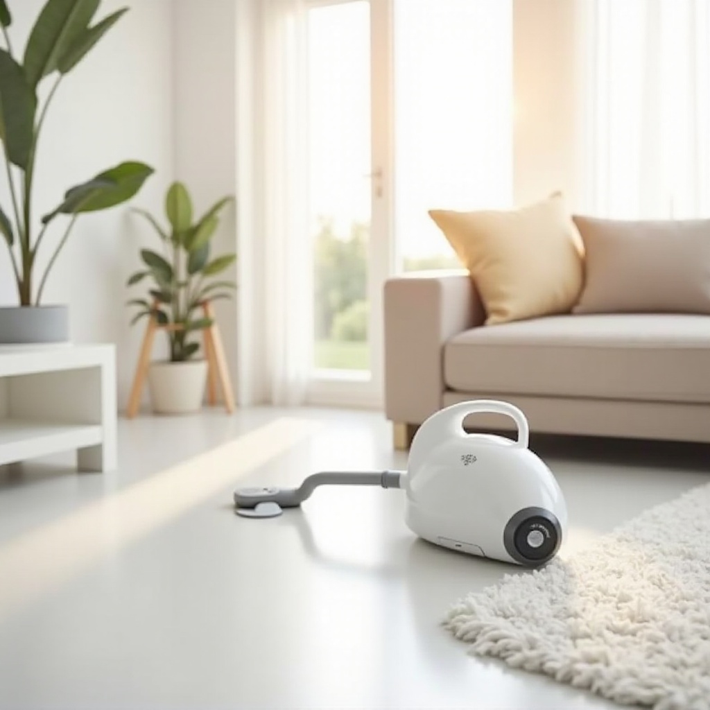 leiser tragbarer Staubsauger