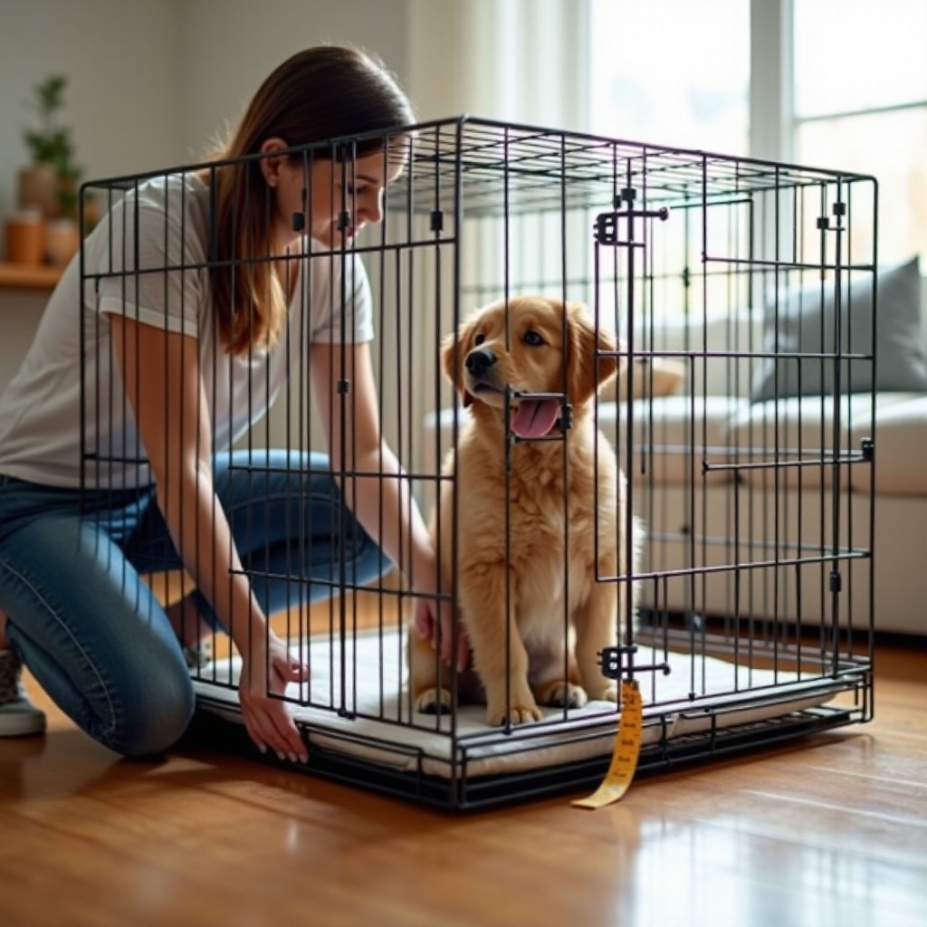 hoe meet u een hondenbench