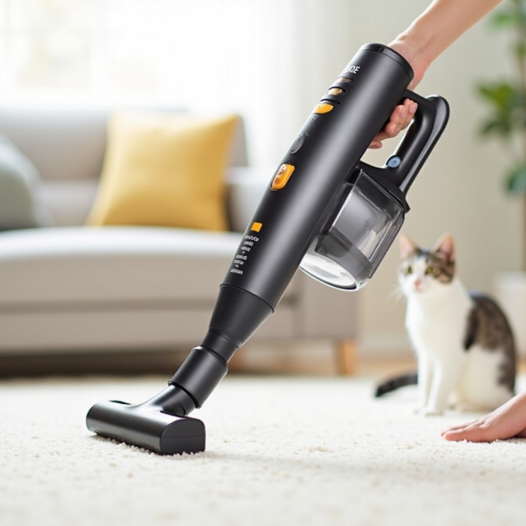 meilleur aspirateur à main pour litière pour chat