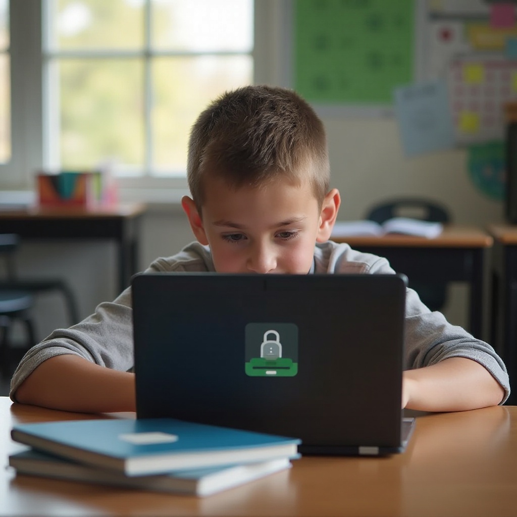 cómo desbloquear tu Chromebook escolar