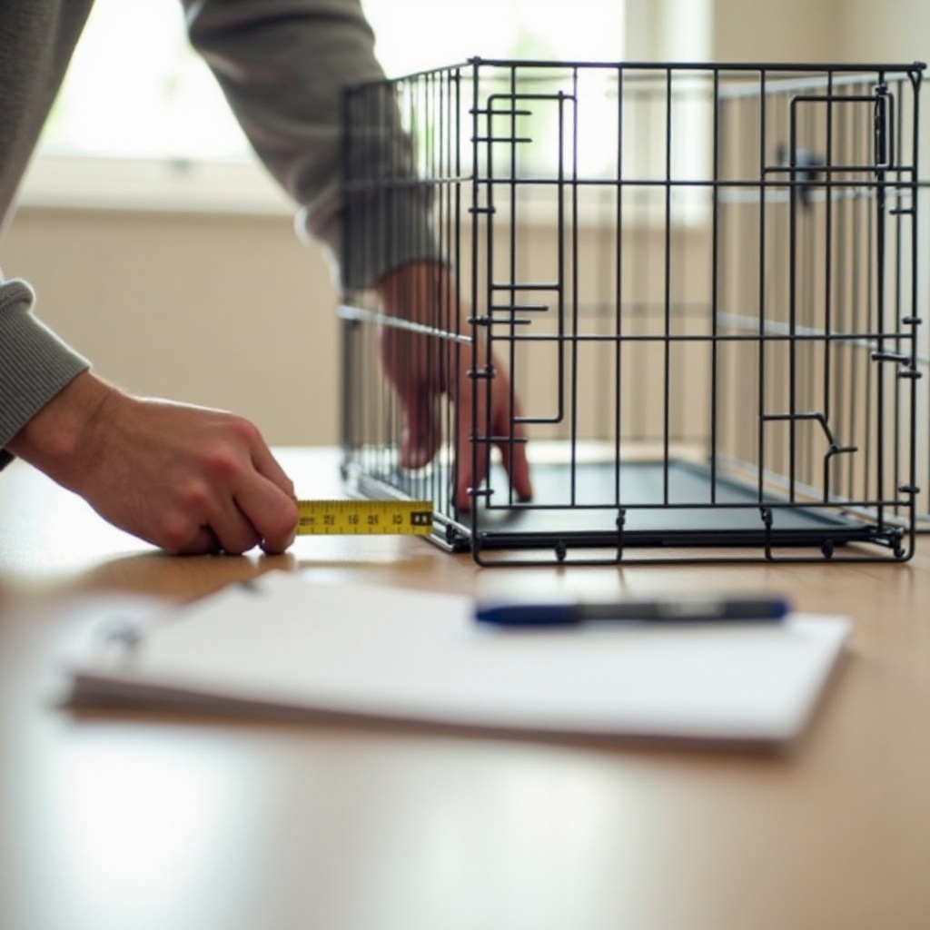 comment mesurez-vous une cage pour chien