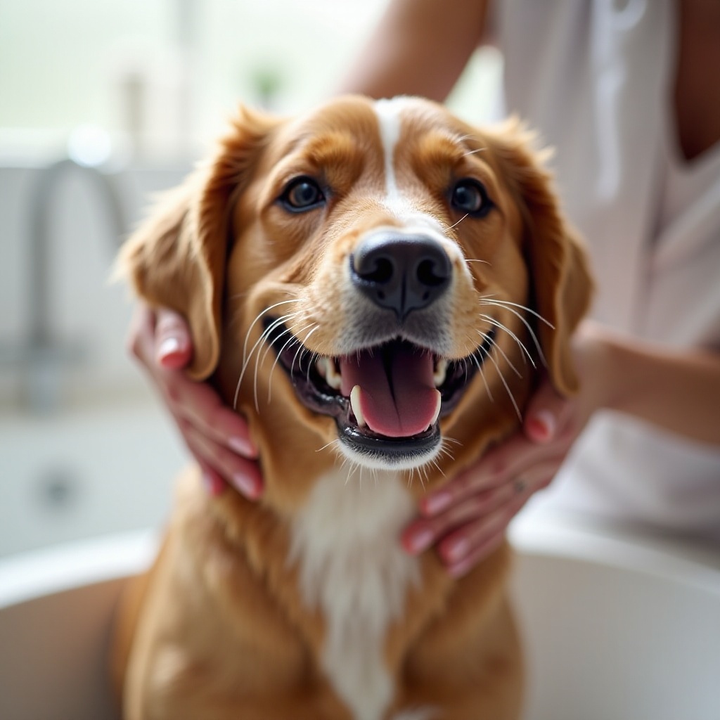 shampooing pour chiens contre les irritations de la peau