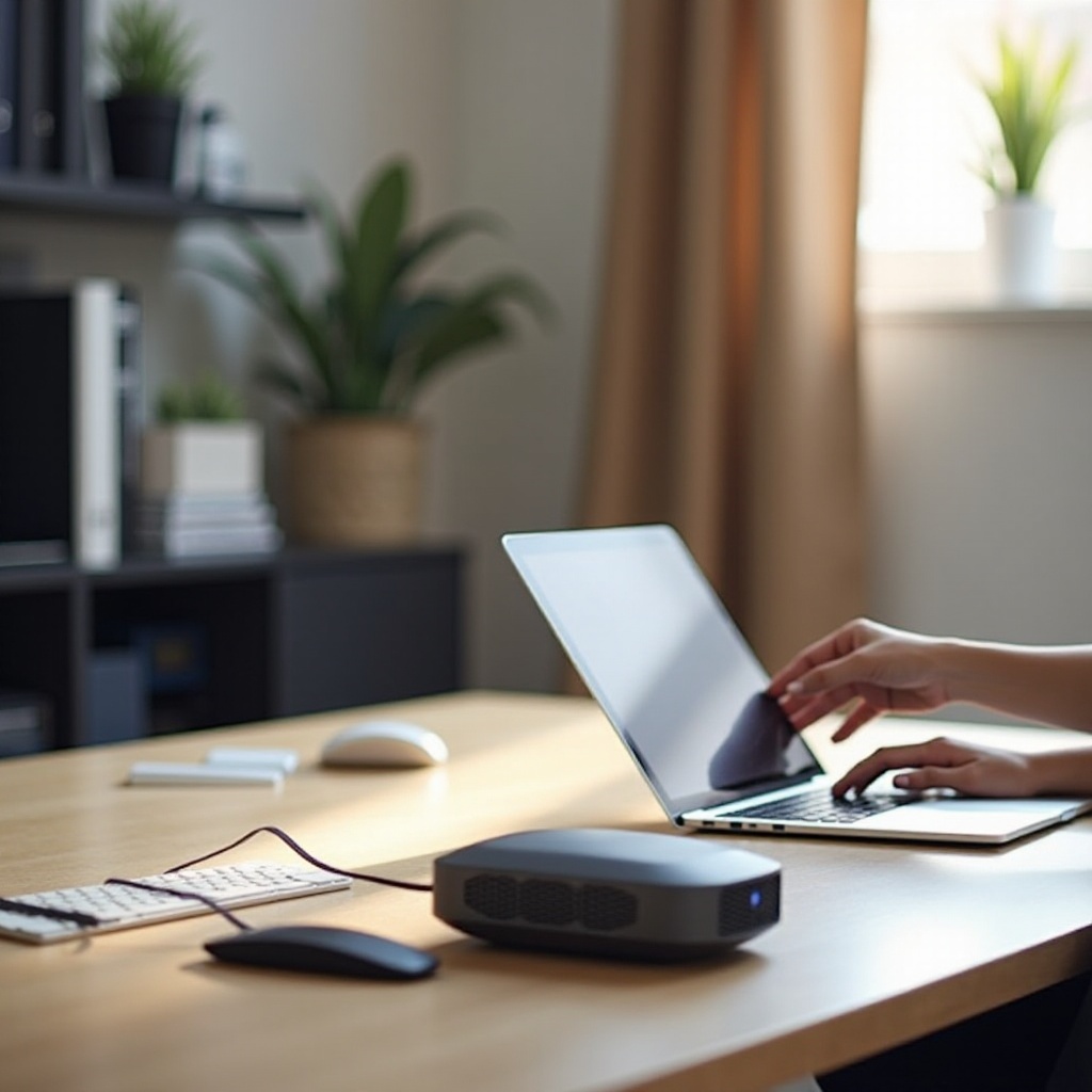 connecter le macbook au projecteur nebula sans hdmi