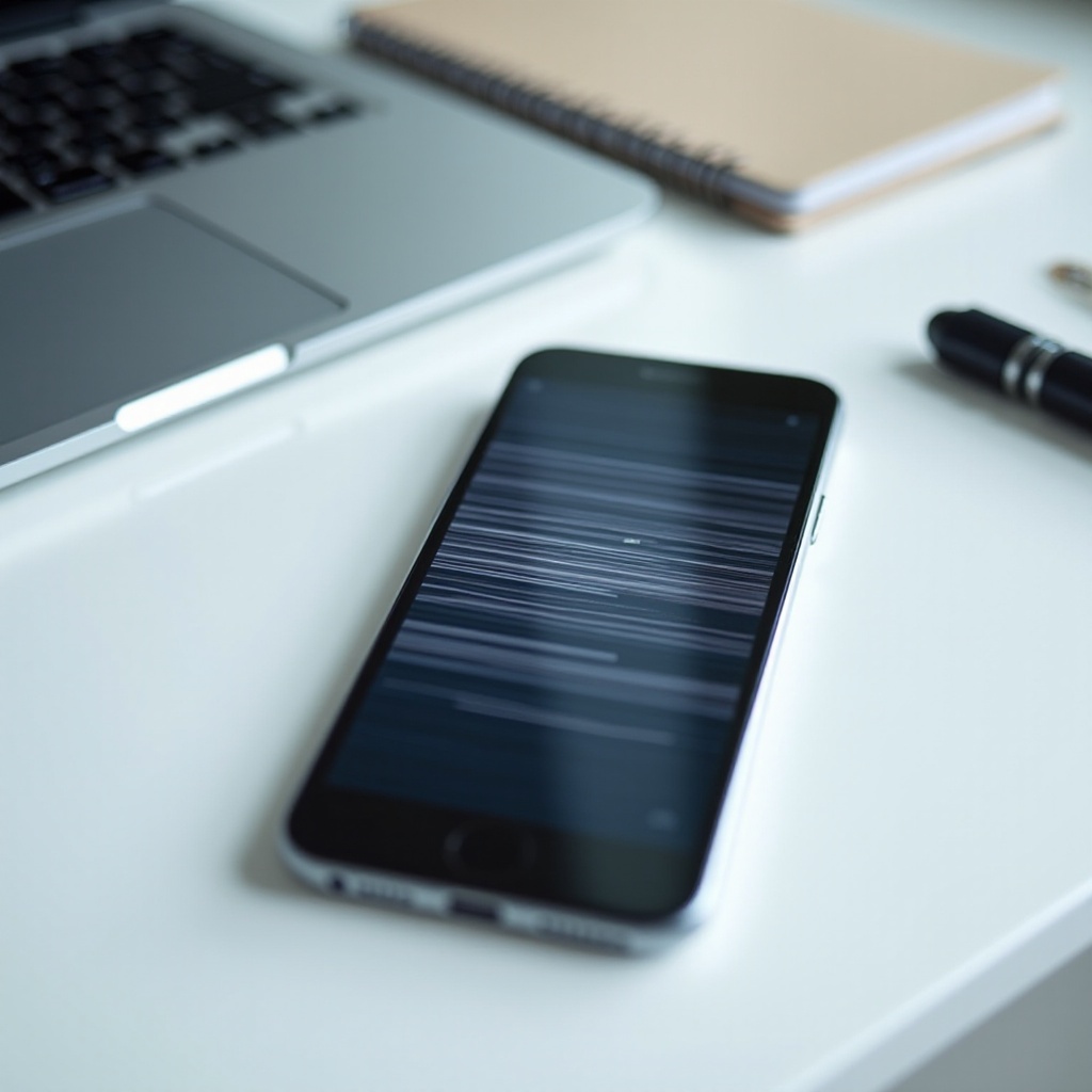 come risolvere le linee bianche sullo schermo dell'iPhone