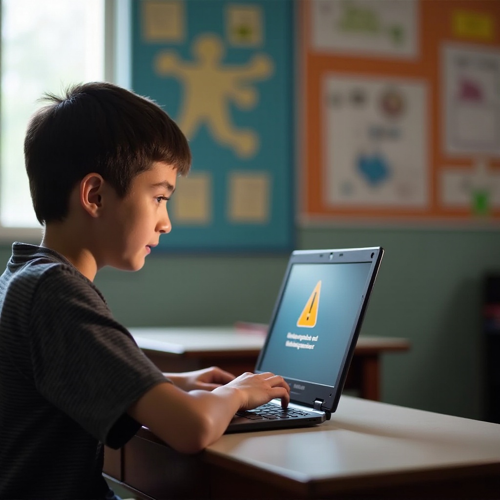 cómo desbloquear tu Chromebook escolar